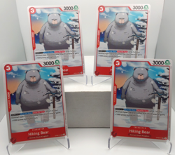 Hiking Bear Playset - OP08-010 x4 - Two Legends - One Piece TCG - English - Image 1