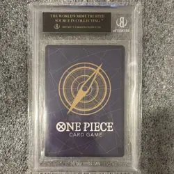 One Piece Pre Errata Queen OP01-097 BGS 10 Black Label (Pop 8) - Image 2