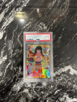 One Piece PSA 10 Monkey D Luffy OP09-119 Emperors in the New World sec Bandai - Image 2