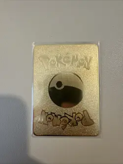 Pokemon TCG Gold Charizard DX Metal Card Ultra Premium Collection Custom Fan Art - Image 2