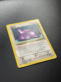 Pokemon TCG WOTC | Ditto 18/62 Non Holo | Fossil Set Rare HP - Image 2