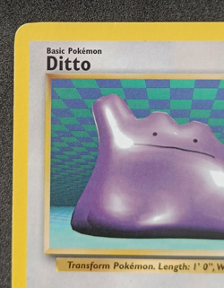 Pokemon TCG Ditto 18/62 Fossil Non-Holo Rare Card Vintage WOTC - LP - Image 2
