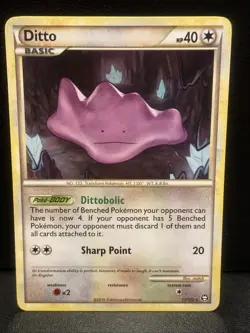 Ditto 17/102 - Pokemon Triumphant Rare Non Holo - Pokemon TCG NM - Image 1