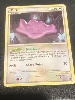 Ditto 17/102 - Pokemon Triumphant Rare Non Holo - Pokemon TCG NM - Image 3