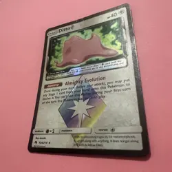 Ditto 154/214 Prism Star Holo Lost Thunder Ultra Rare Pokemon Card TCG En MP - Image 5