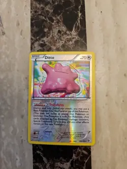 Ditto 108/149 Reverse Holo Rare B&W Boundaries Crossed Pokemon Card TCG 2012 - Image 1