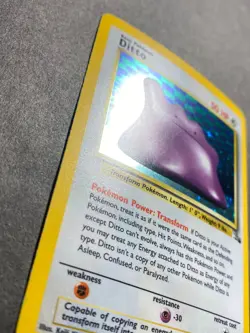 Ditto 3/62 Fossil Holo Pokemon TCG 199 RARE - Image 5