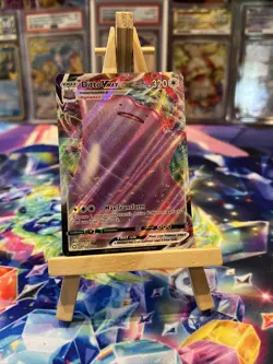 Pokemon TCG Ditto VMAX Shining Fates Holo Ultra Rare Card 051/072 - Image 1