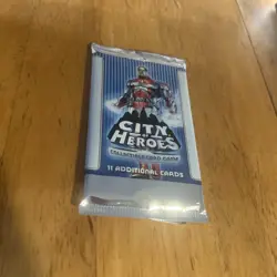 City of Heroes Base Set Booster TCG CCG Trading Card Game AEG 2005 NEW! - Image 1