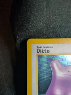 Pokemon TCG Ditto Fossil 3/62 Holo Unlimited Holo Rare LP Lightly Played - Image 3