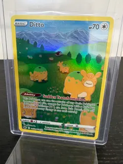 Pokemon TCG Ditto Crown Zenith-Galarian Gallery Gg22/Gg70 Holo Ultra Rare - Image 3