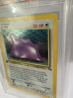 1999 Pokemon Fossil 1st Edition - Ditto 3/62 Holo Gem Mint PSA 10 - Image 2