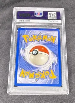 DITTO HOLO 18/62 1ST EDITION FOSSIL POKEMON PSA 8 - Image 2