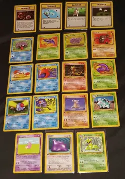 19 Total- Pokemon 1st Edition Fossil/Jungle Ditto/Victreebel Non Holo All Mint - Image 2