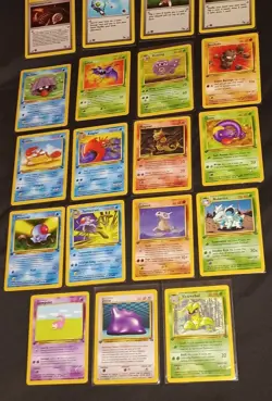 19 Total- Pokemon 1st Edition Fossil/Jungle Ditto/Victreebel Non Holo All Mint - Image 4