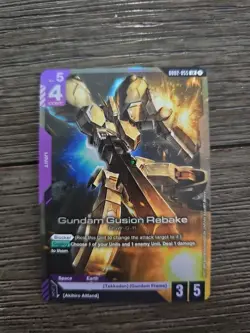 Gundam Gusion Rebake LR - GD02-055 - Dual Impact Gundam TCG Card Game - Image 1