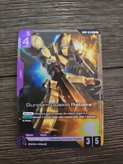 Gundam Gusion Rebake LR - GD02-055 - Dual Impact Gundam TCG Card Game - Image 3