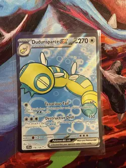 Pokemon Dudunsparce EX TCG Holo Ultra Rare Card 178/159 Sv09: Journey Together - Image 1