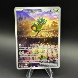 Teal Mask Ogerpon 123 Sv: Scarlet & Violet Promo Cards Holo Pokemon TCG - Image 1