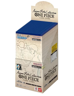 One Piece Card Game EB-02 Anime 25th collection Booster Box Japanese - Image 1