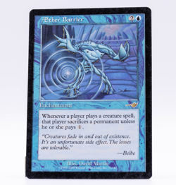 Aether Barrier Nemesis Rare Enchantment MTG Lightly Played - Image 1