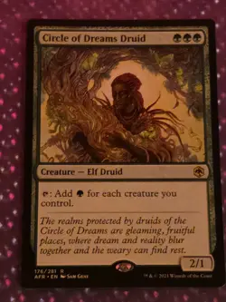 Circle of Dreams Druid Mtg Adventures in the Forgotten Realms - Image 1