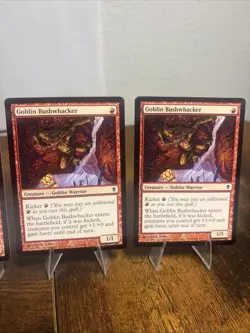 4x Goblin Bushwhacker Zendikar Regular Playset LP to NM - Image 3