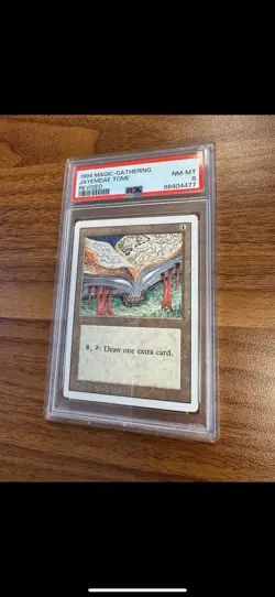1994 Magic The Gathering Revised Jayemdae Tome PSA 8. For “videogamesasylum” - Image 1