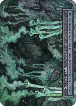 Sorcery: Contested Realm Spore Spouts Ordinary Foil NM (GT) - Image 1