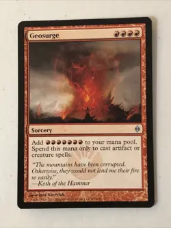 Geosurge X1 New Phyrexia NM Condition Magic Gathering - Image 1