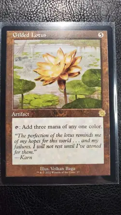 Gilded Lotus Retro Frame 17 M PF MTG Brothers War Series - Image 1