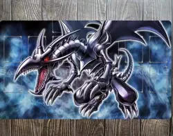 YuGiOh Duel playmat dark magician Dragon TCG CCG Trading Card Game Mat Pad - Image 1
