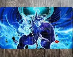 YuGiOh Duel playmat dark magician Dragon TCG CCG Trading Card Game Mat Pad - Image 1