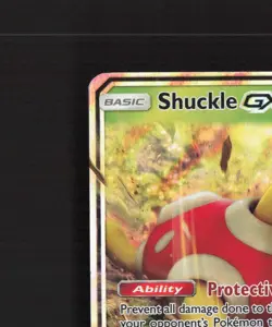 Shuckle GX 17/214 Lost Thunder Ultra Rare Holo Pokemon Card LP - Image 3