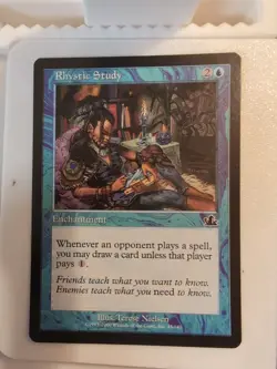 Rhystic Study Prophecy Regular MTG - Image 1
