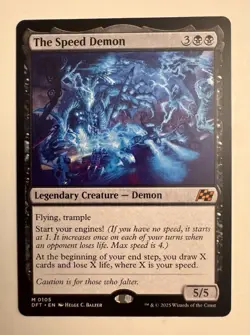 The Speed Demon - 105 - Aetherdrift (DFT) MTG - Image 1