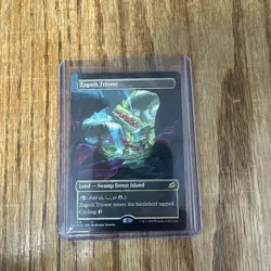 Zagoth Triome (Showcase) 313 Ikoria: Lair of Behemoths Regular MTG - Image 1