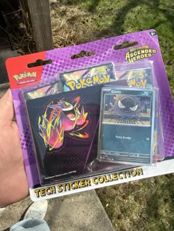 2026 Pokemon Mega Evolution–Ascended Heroes Booster Pack Gastly Charizard - Image 1
