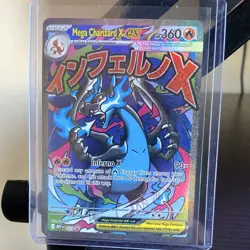 Pokemon Mega Charizard X EX Promo Me: Mega Evolution 023 Holo HP 360 - Image 1