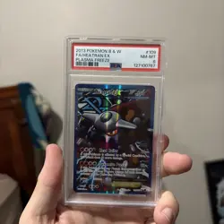 Pokemon Heatran EX Plasma Freeze Full Art #109 PSA 8 - Image 1