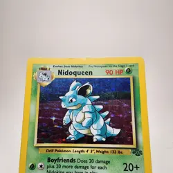 Pokemon TCG Nidoqueen Jungle 7/64 Holo Unlimited Holo Rare *LP* - Image 3