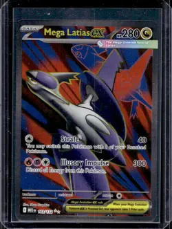 2025 Pokemon Mega Evolution Latias ex Ultra Rare #163/132 - Image 1