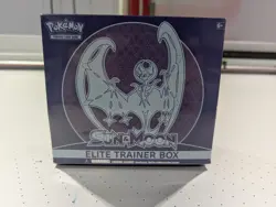 Sealed Pokemon TCG Sun & Moon Elite Trainer Box Lunala English - Image 1
