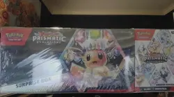 Pokemon - 1 Prismatic Evolutions Surprise Box And Booster Bundle Sealed - Image 1