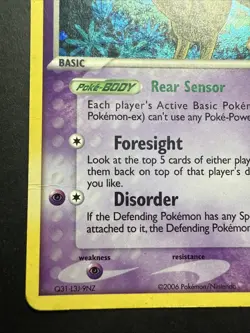 Pokemon Holo Girafarig 16/92 Stamped Legend Maker Reverse Holo - Image 5