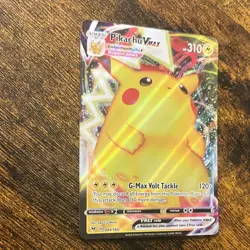 🔥Pikachu VMAX #44/185 Full Art HOLO🔥 Pokemon Vivid Voltage 2022 - Image 3