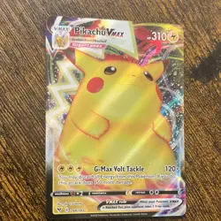 🔥Pikachu VMAX #44/185 Full Art HOLO🔥 Pokemon Vivid Voltage 2022 - Image 4