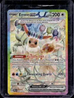 2025 Pokemon Prismatic Evolutions Eevee ex Special Illustration Rare #167/131 - Image 1