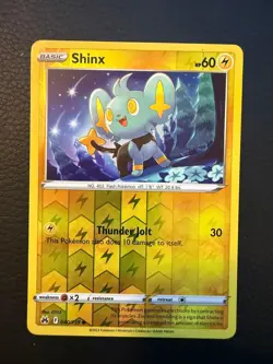 Shinx 040/159 Common Crown Zenith Pokemon Reverse Holo Near Mint - Image 1