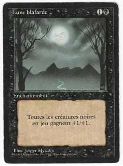 ►Magic-Style◄ MTG - Bad Moon - French Revised FBB - Played - Image 1